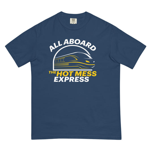 All Aboard the Hot Mess Express T-shirt - The Nerd Supply Company