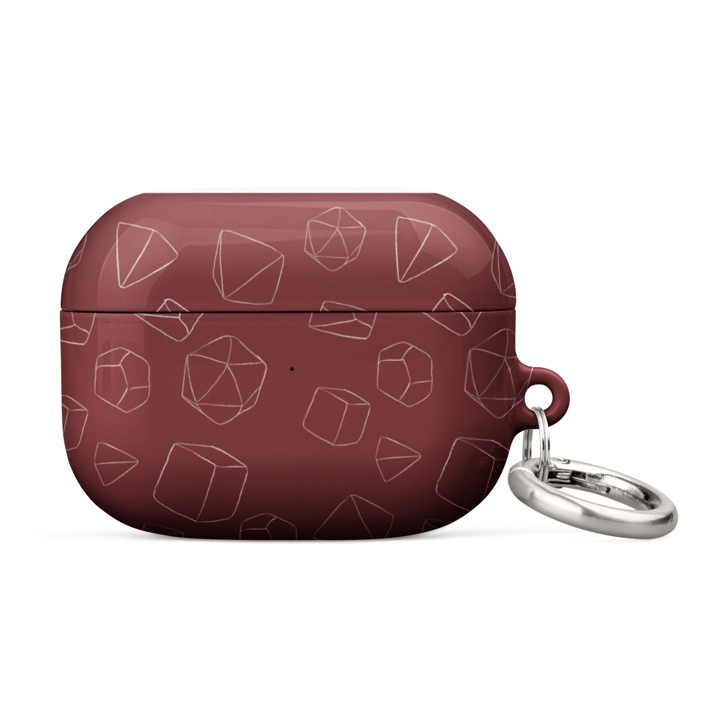 Dice Pattern Case for AirPods® - Red - The Nerd Supply Company