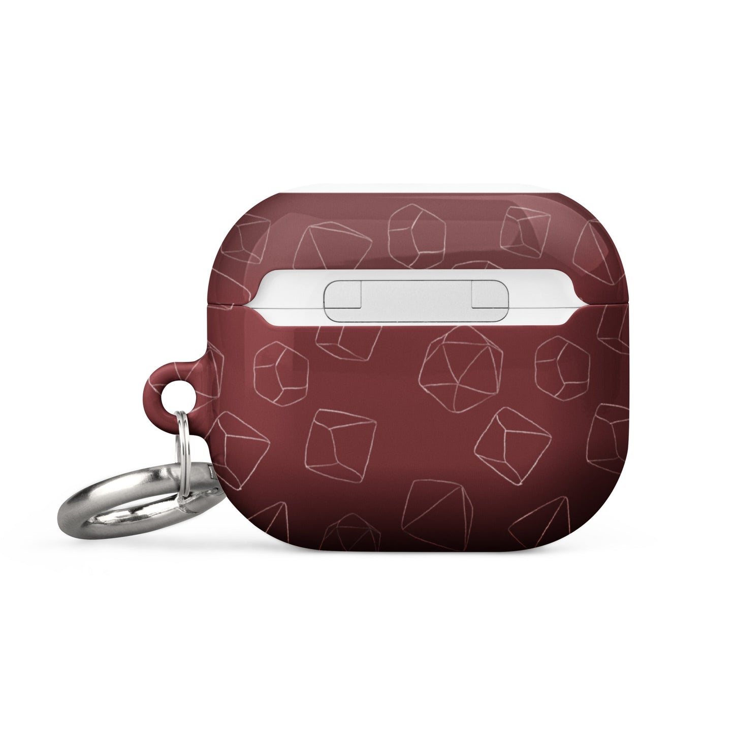 Dice Pattern Case for AirPods® - Red - The Nerd Supply Company