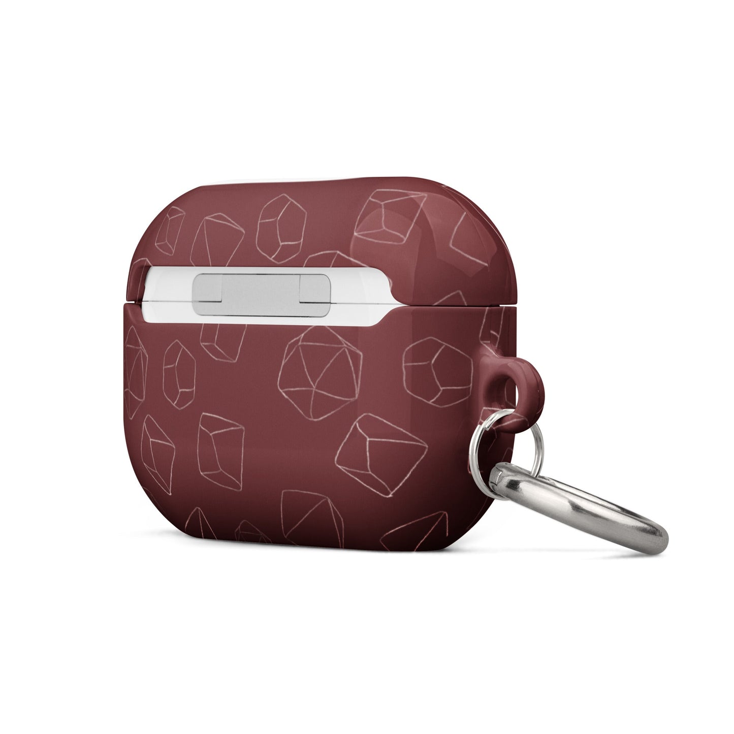 Dice Pattern Case for AirPods® - Red - The Nerd Supply Company