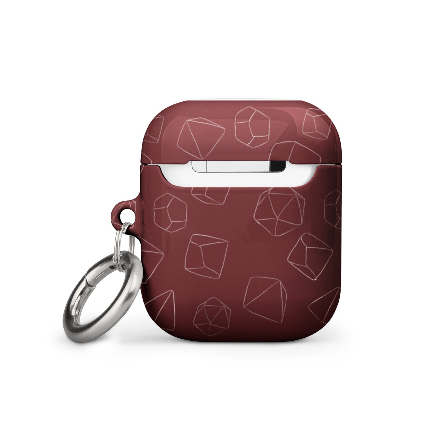Dice Pattern Case for AirPods® - Red - The Nerd Supply Company