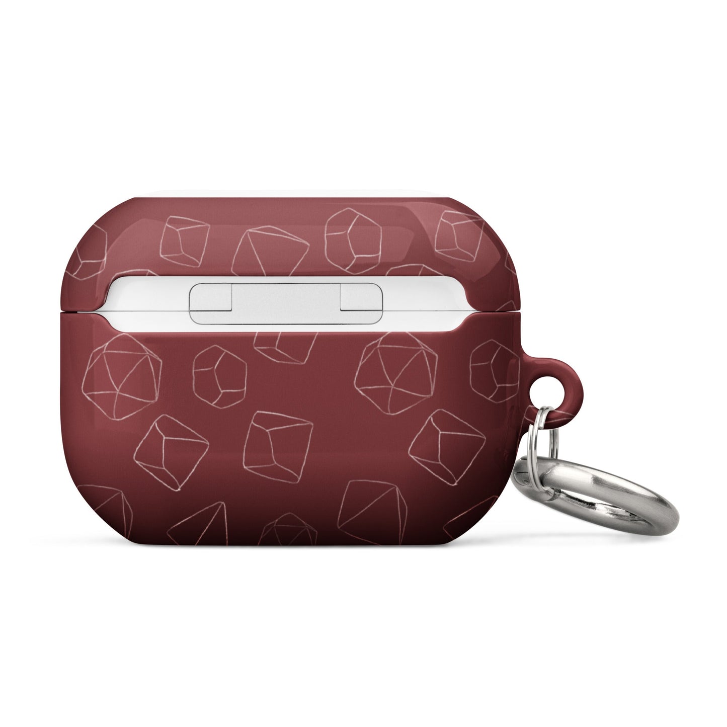 Dice Pattern Case for AirPods® - Red - The Nerd Supply Company