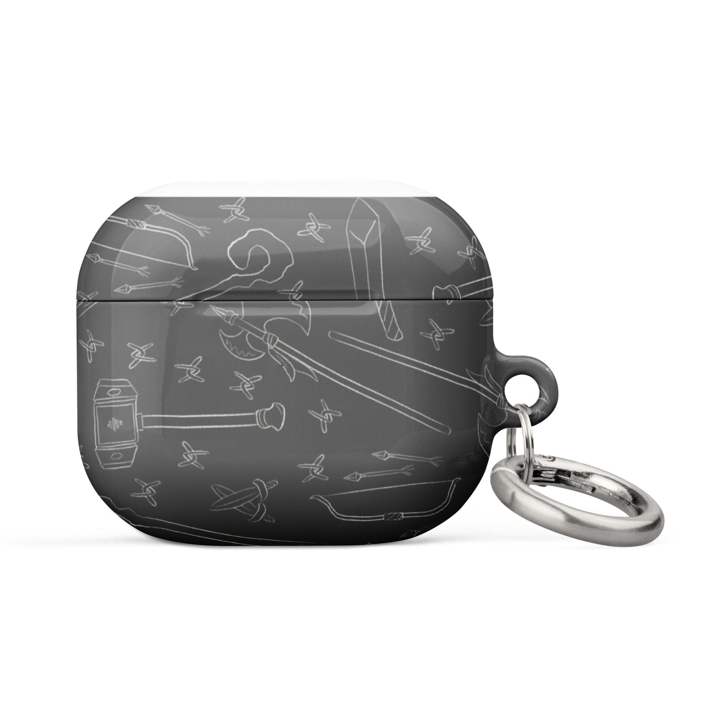 Fantasy weapons Case for AirPods® - Gray - The Nerd Supply Company