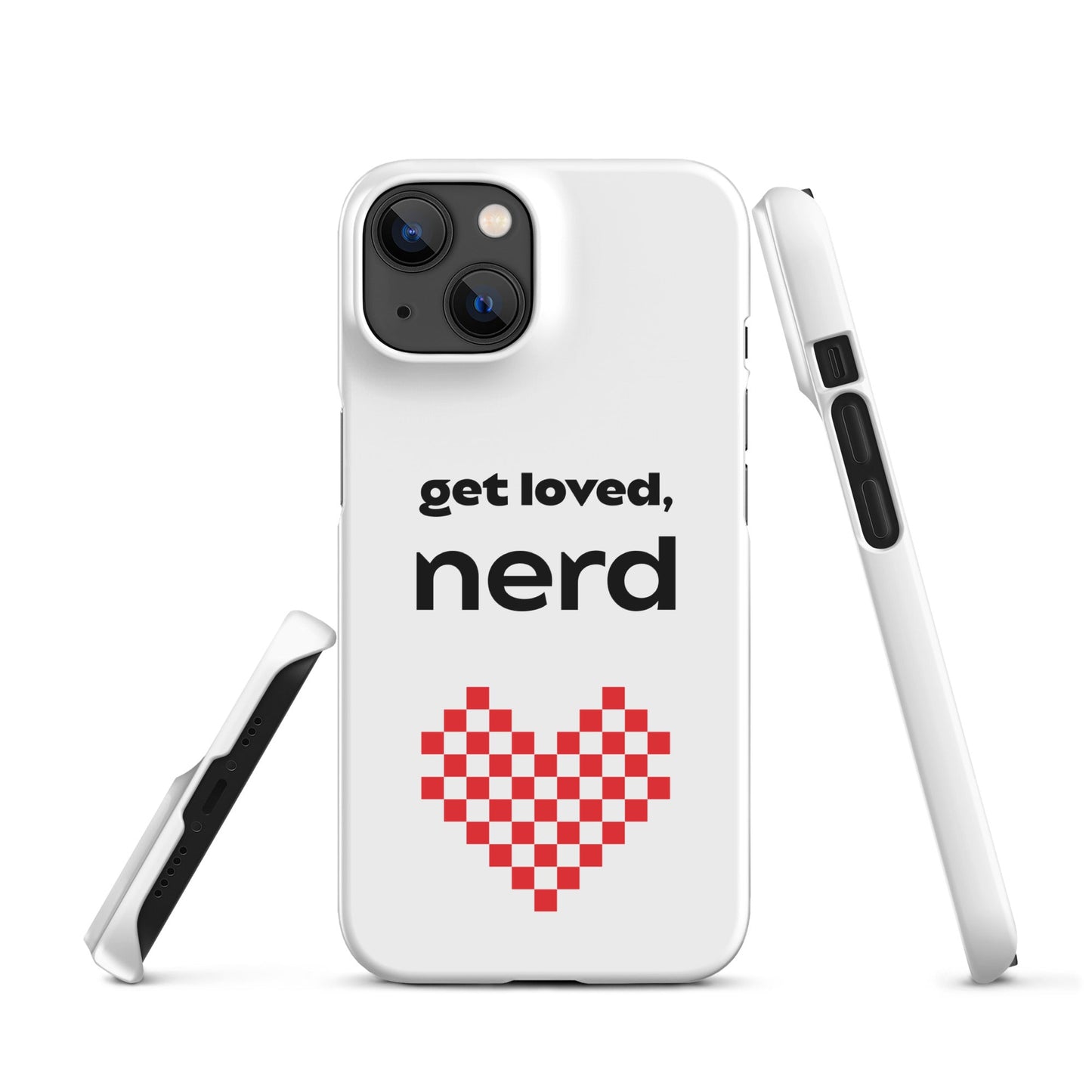 "Get Loved Nerd" Snap case for iPhone® - The Nerd Supply Company