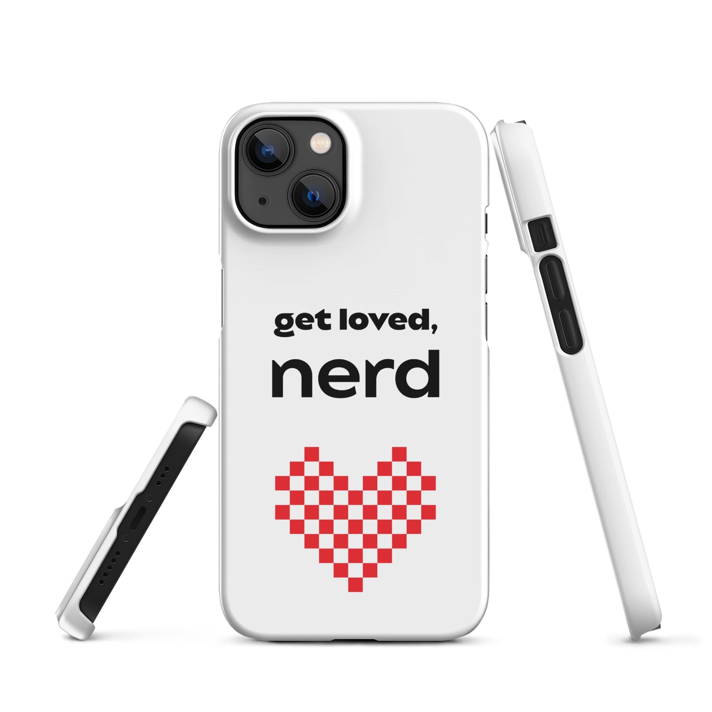 "Get Loved Nerd" Snap case for iPhone® - The Nerd Supply Company