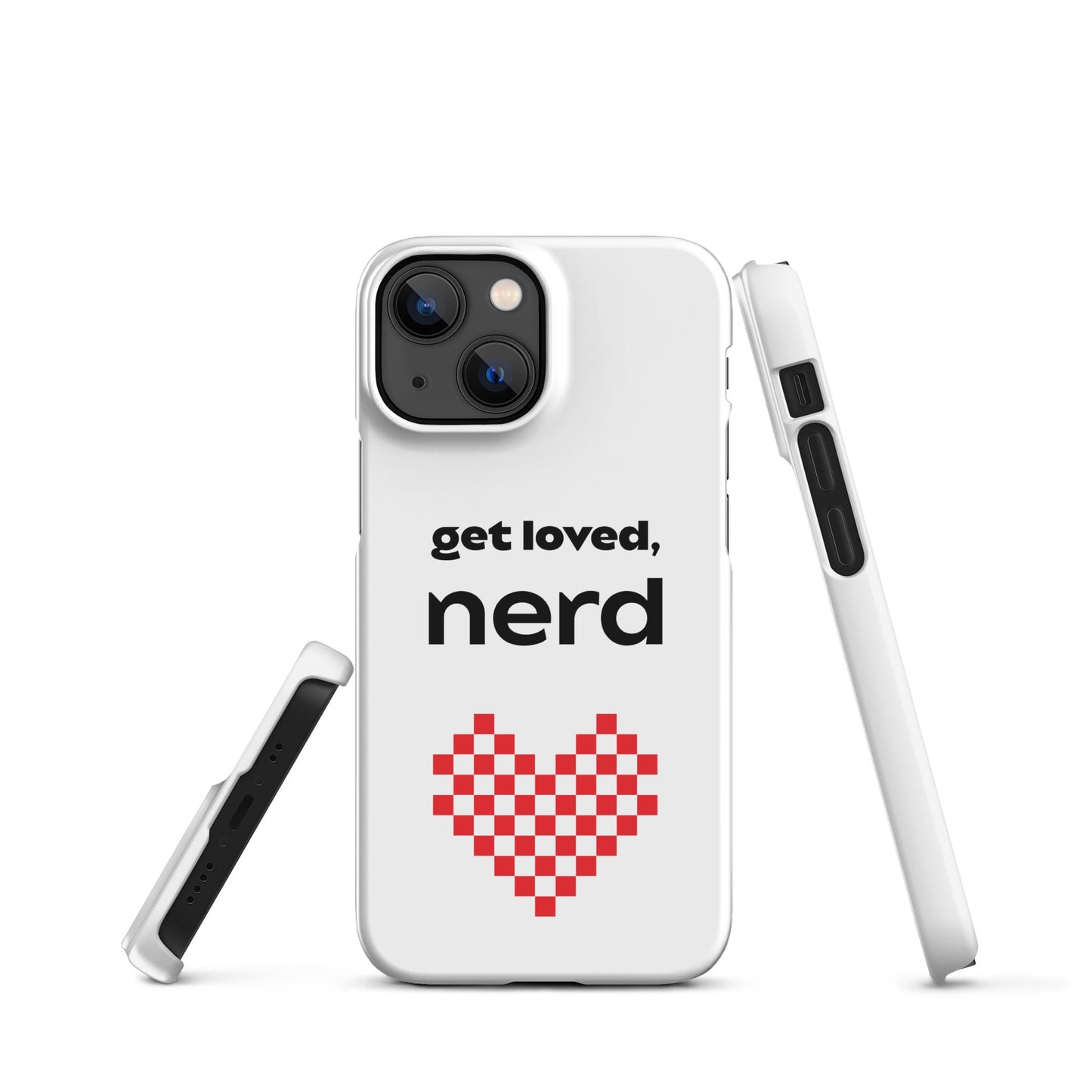 "Get Loved Nerd" Snap case for iPhone® - The Nerd Supply Company