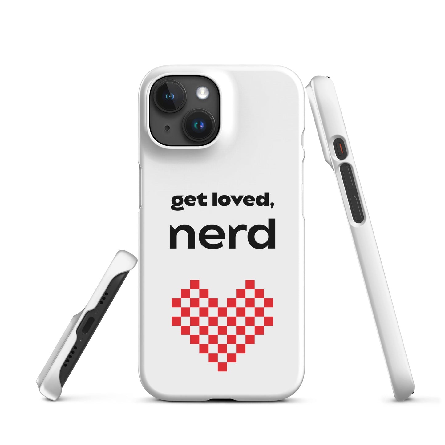 "Get Loved Nerd" Snap case for iPhone® - The Nerd Supply Company