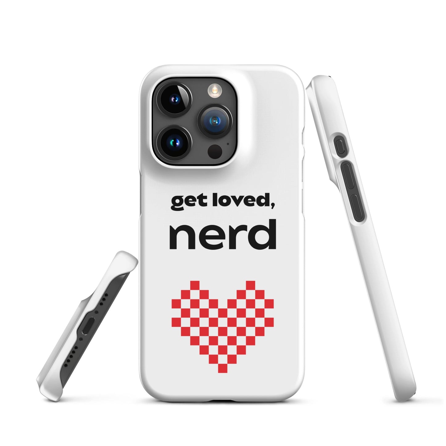 "Get Loved Nerd" Snap case for iPhone® - The Nerd Supply Company