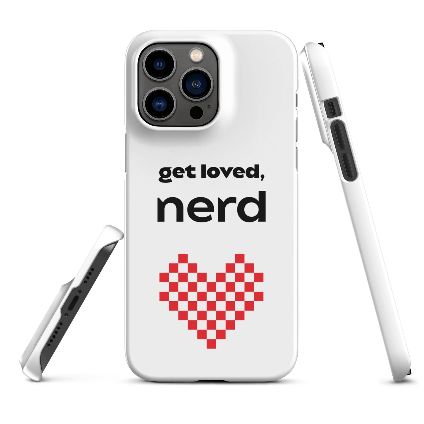 "Get Loved Nerd" Snap case for iPhone® - The Nerd Supply Company