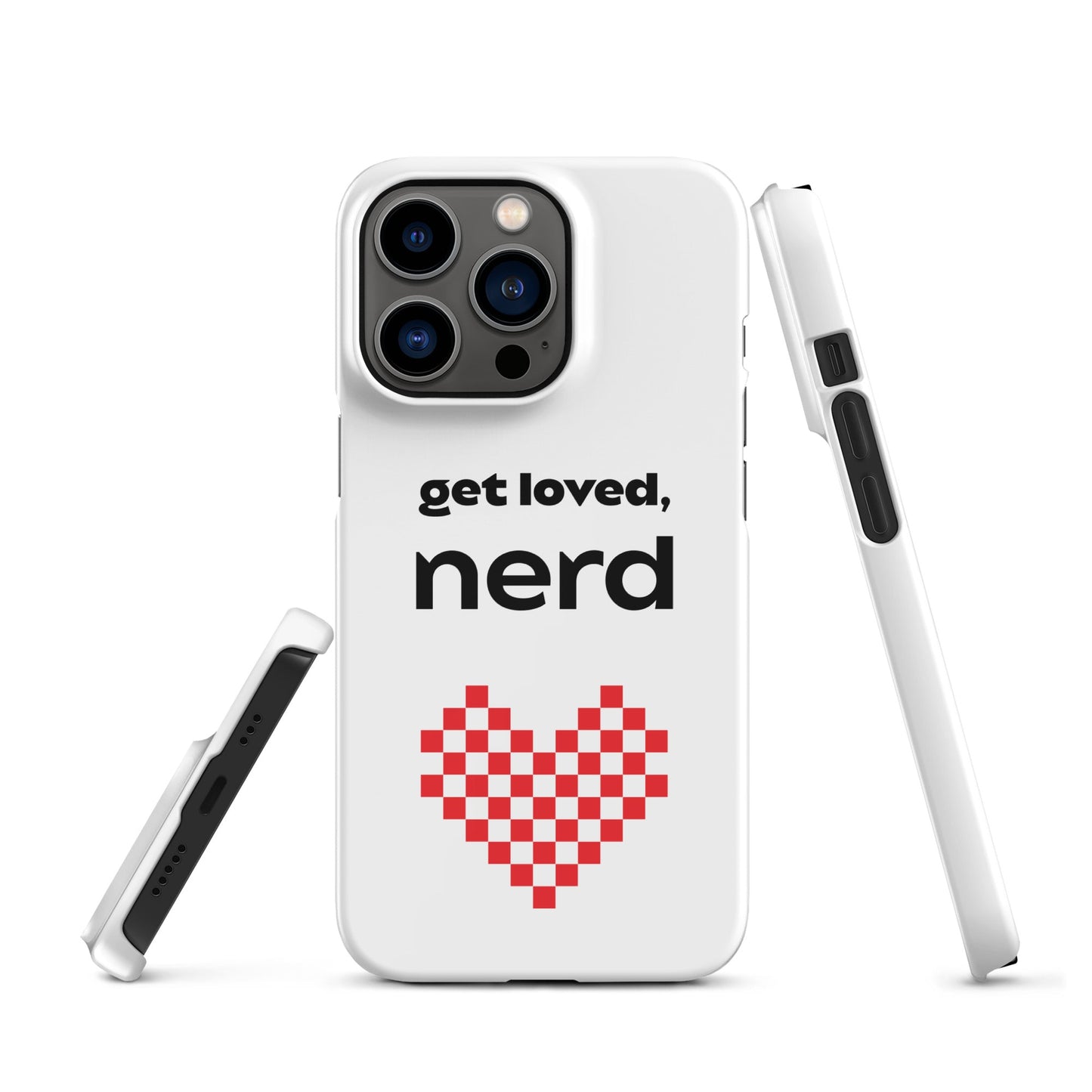 "Get Loved Nerd" Snap case for iPhone® - The Nerd Supply Company