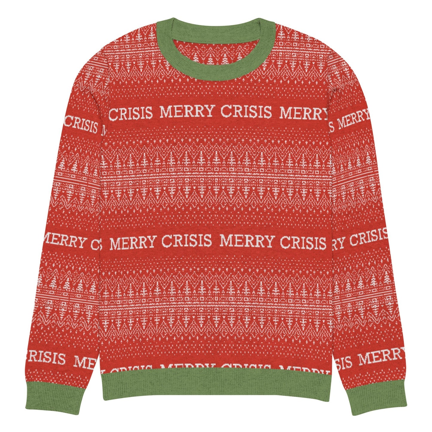 Merry Crisis Christmas Sweater - The Nerd Supply Company