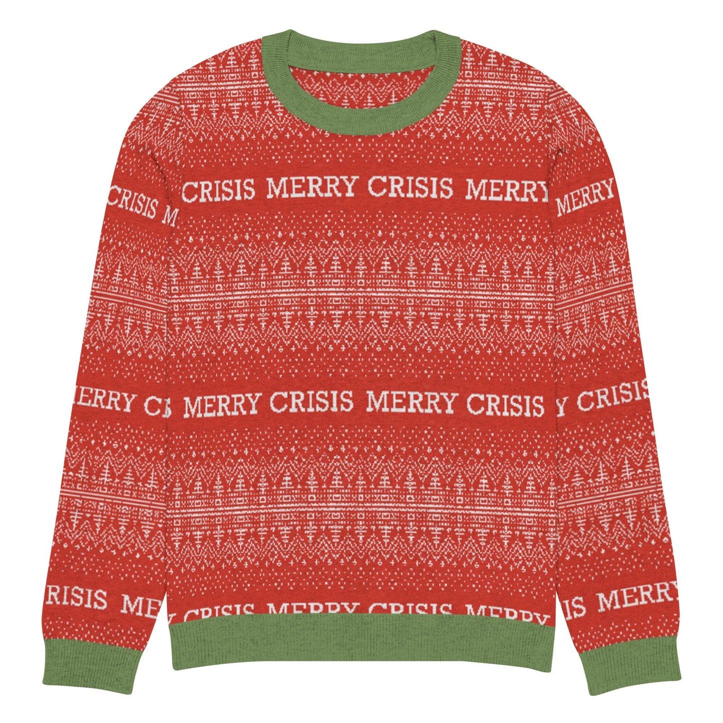 Merry Crisis Christmas Sweater - The Nerd Supply Company