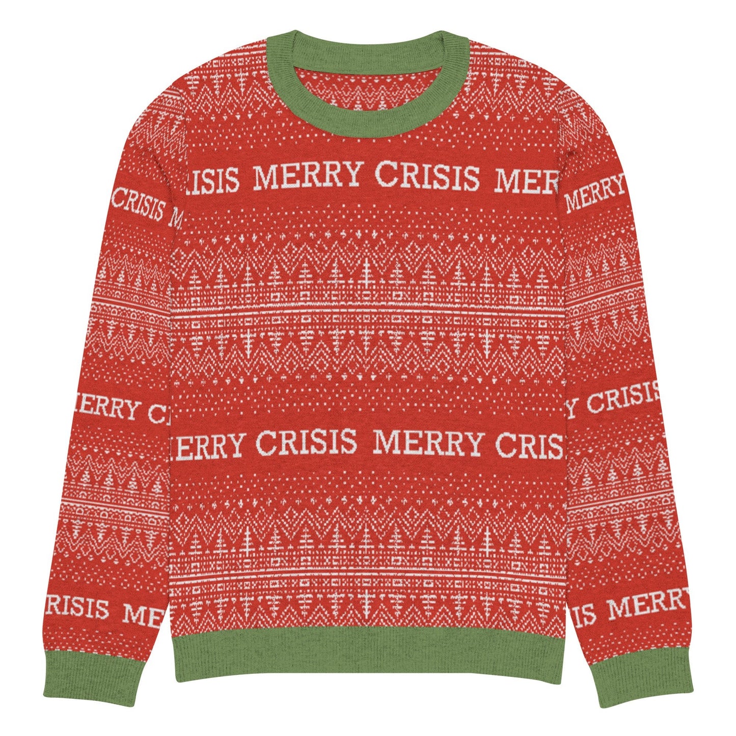 Merry Crisis Christmas Sweater - The Nerd Supply Company