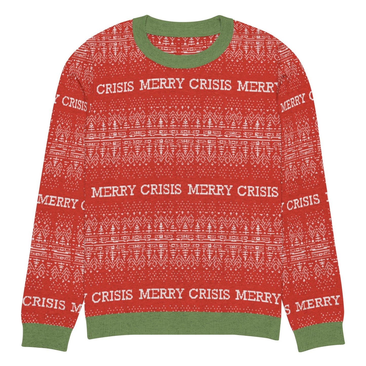 Merry Crisis Christmas Sweater - The Nerd Supply Company