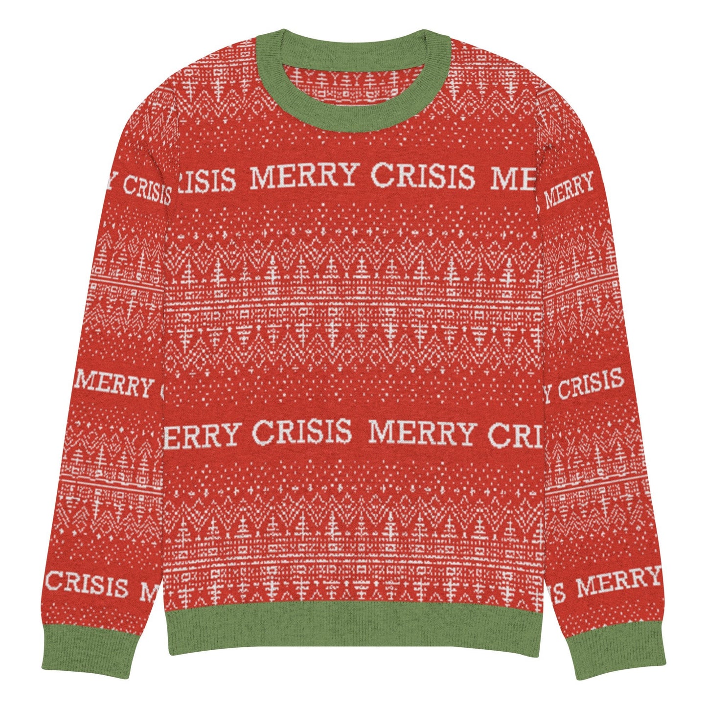 Merry Crisis Christmas Sweater - The Nerd Supply Company