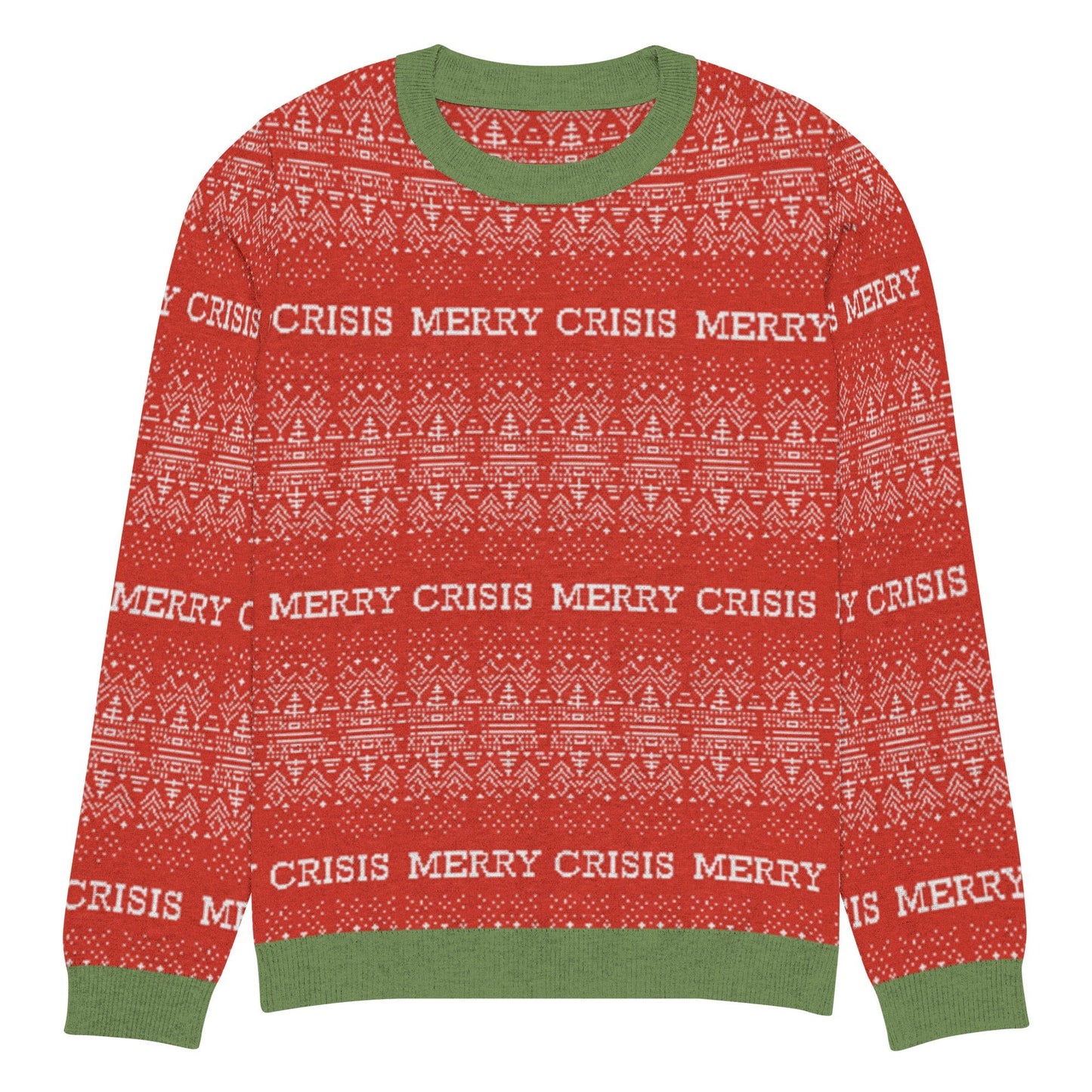 Merry Crisis Christmas Sweater - The Nerd Supply Company