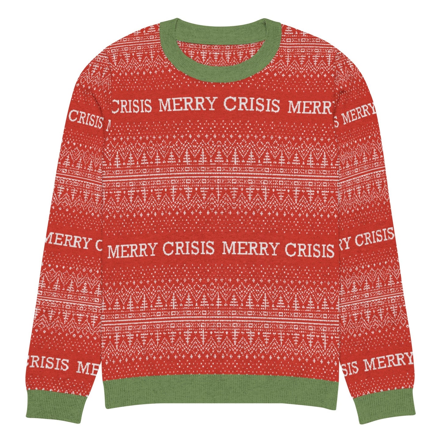 Merry Crisis Christmas Sweater - The Nerd Supply Company