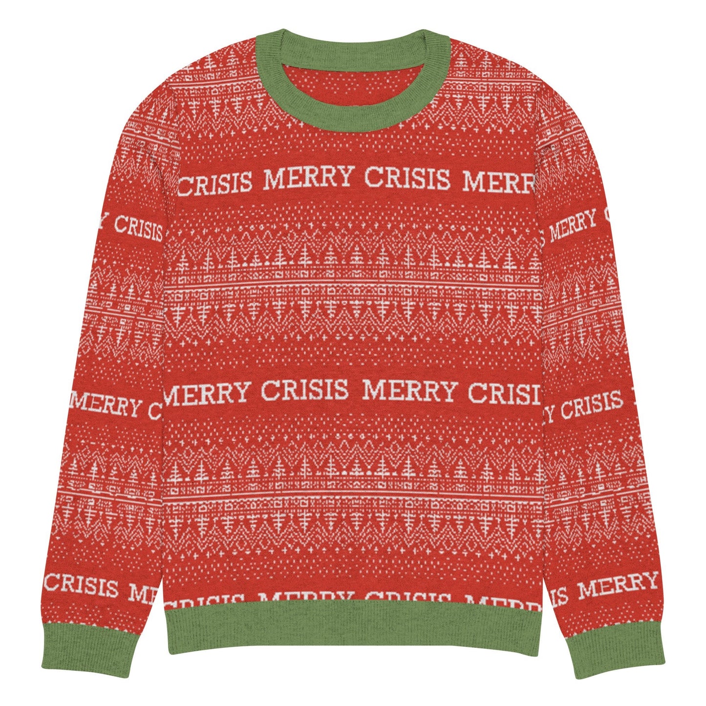 Merry Crisis Christmas Sweater - The Nerd Supply Company