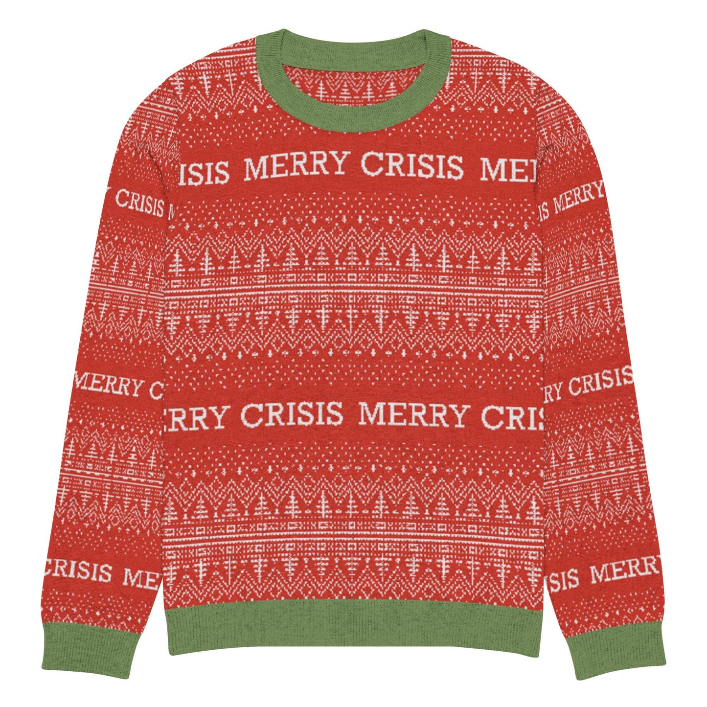 Merry Crisis Christmas Sweater - The Nerd Supply Company