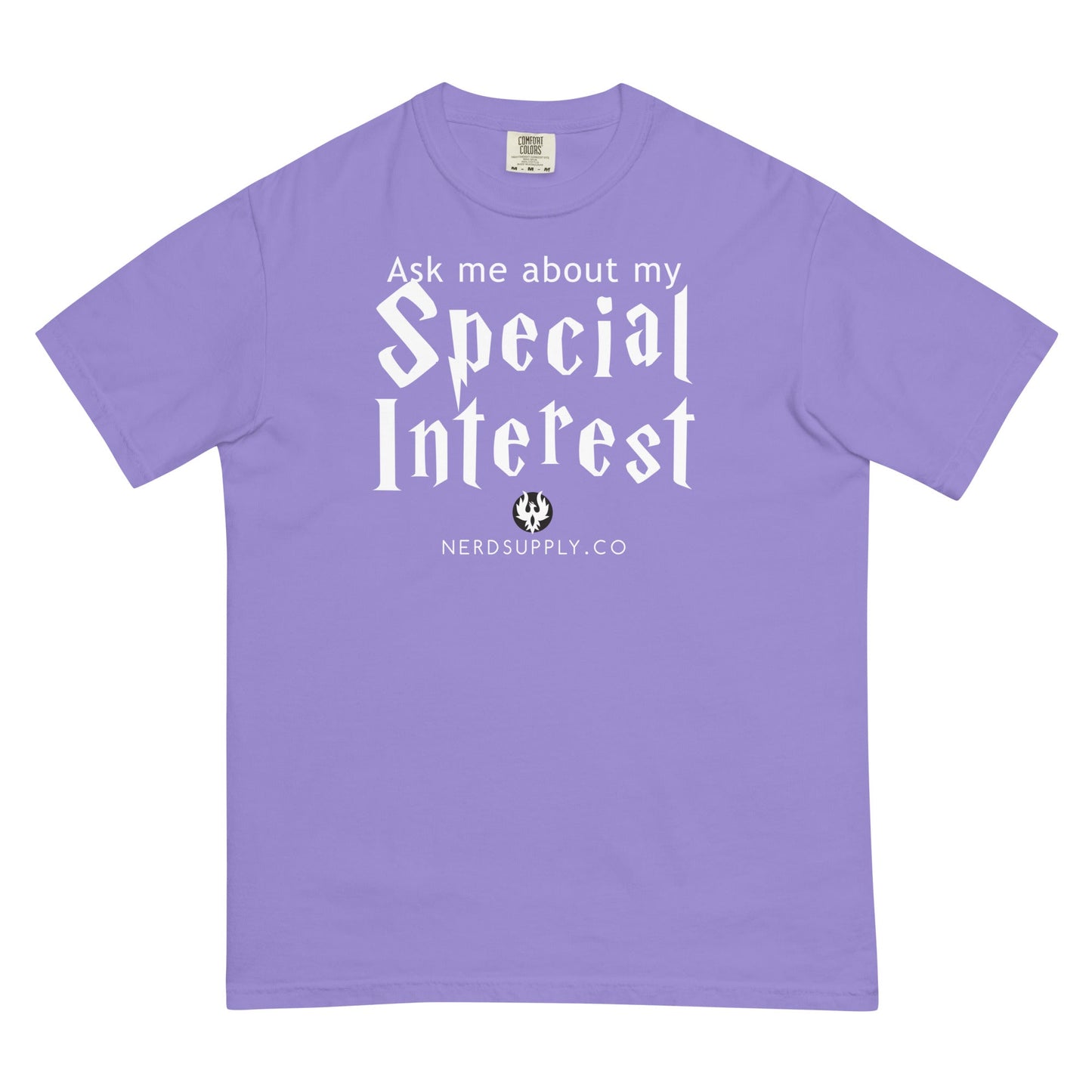 "Ask me about my Special Interest" - Potterish Font - The Nerd Supply Company