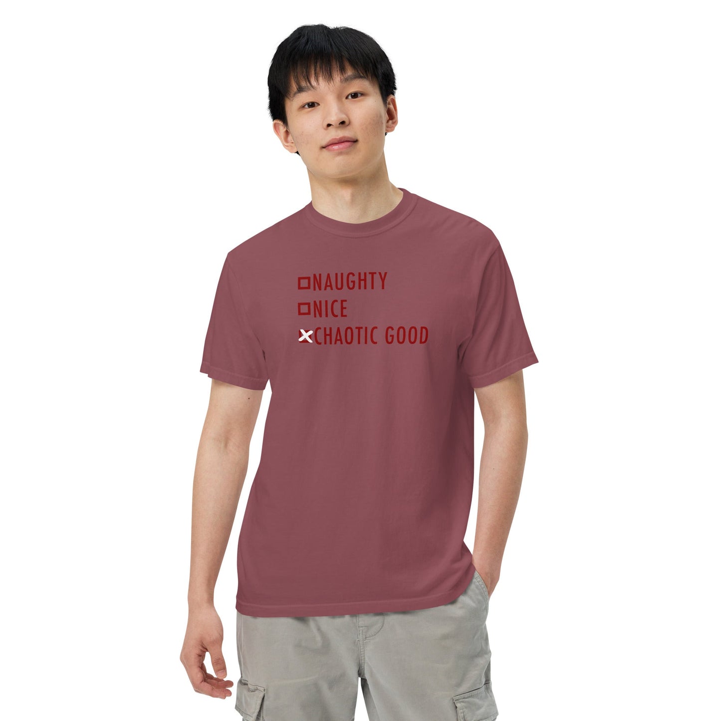 Chaotic Good Christmas T-shirt - The Nerd Supply Company