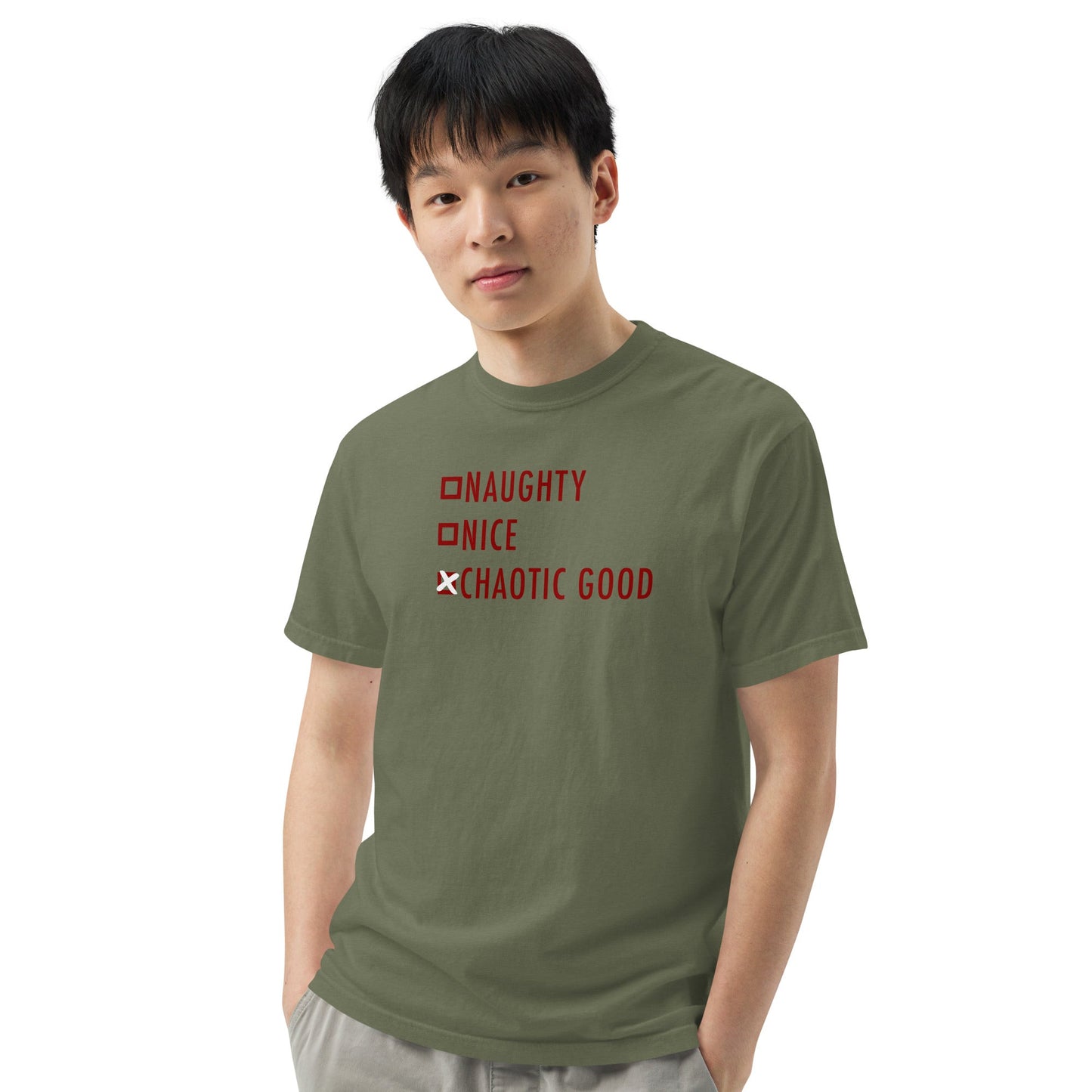 Chaotic Good Christmas T-shirt - The Nerd Supply Company