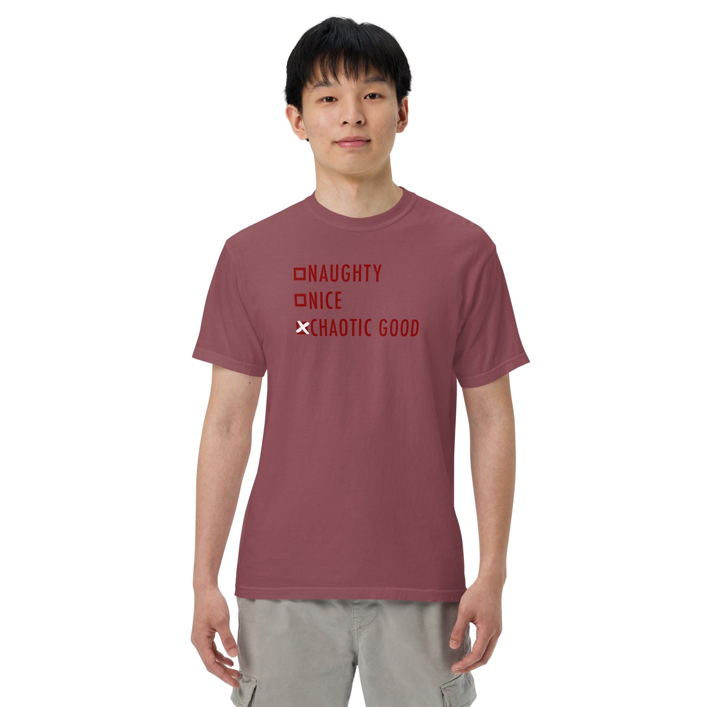 Chaotic Good Christmas T-shirt - The Nerd Supply Company