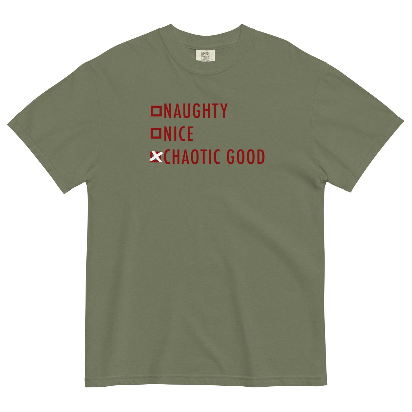 Chaotic Good Christmas T-shirt - The Nerd Supply Company