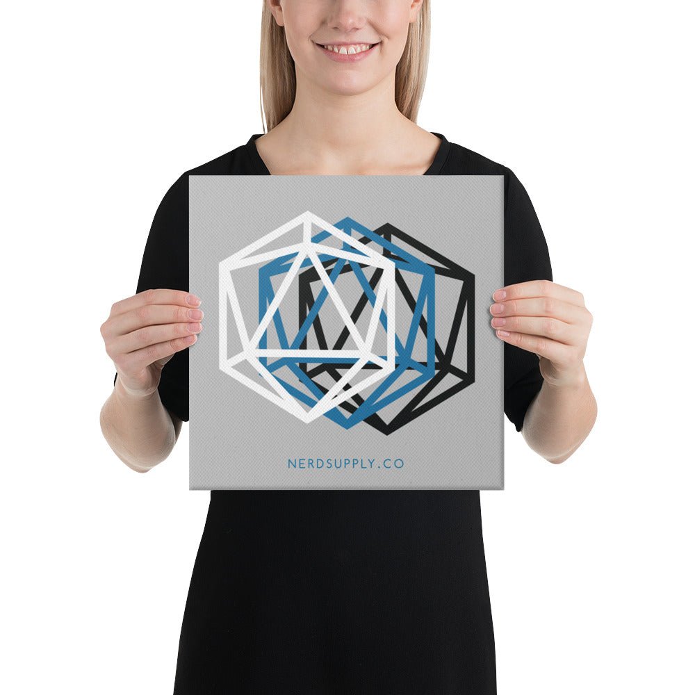 D20 x 3 Canvas - The Nerd Supply Company