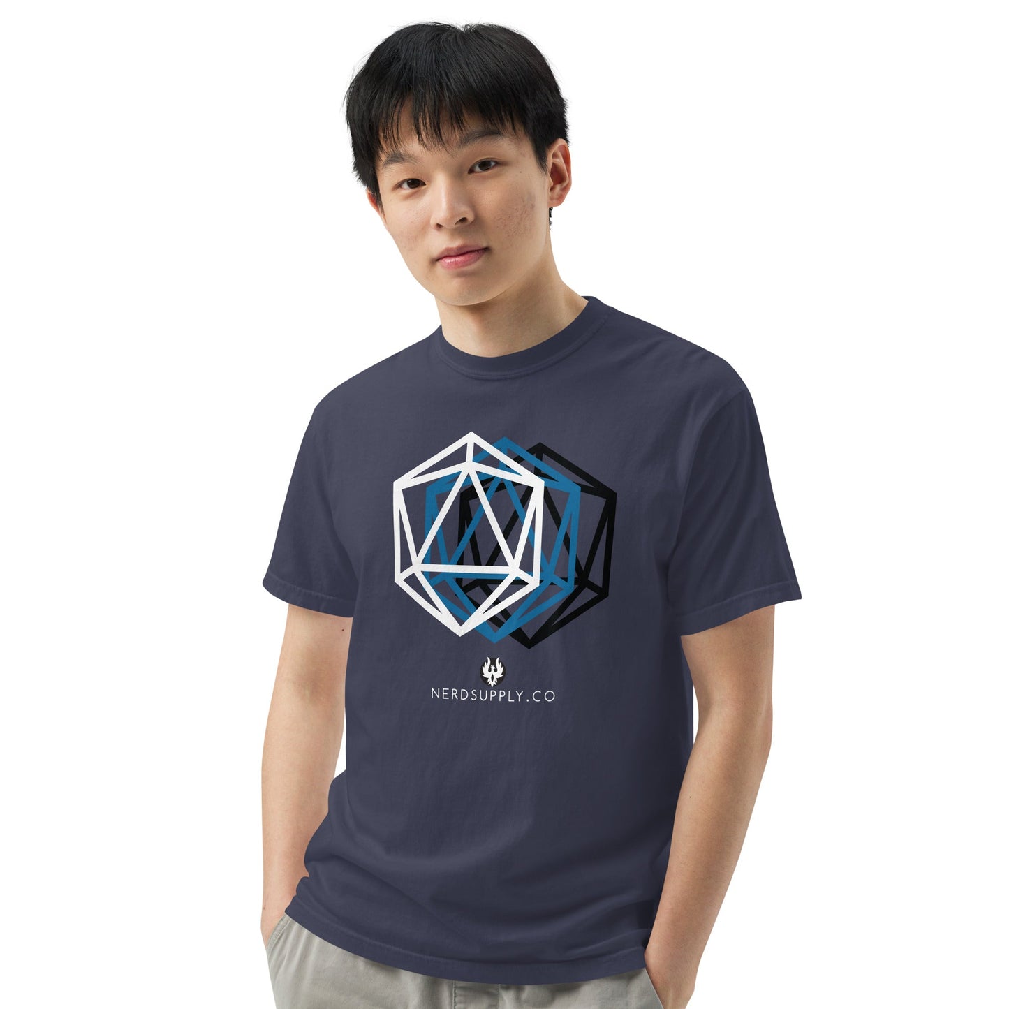 "D20 x 3" Tee - The Nerd Supply Company