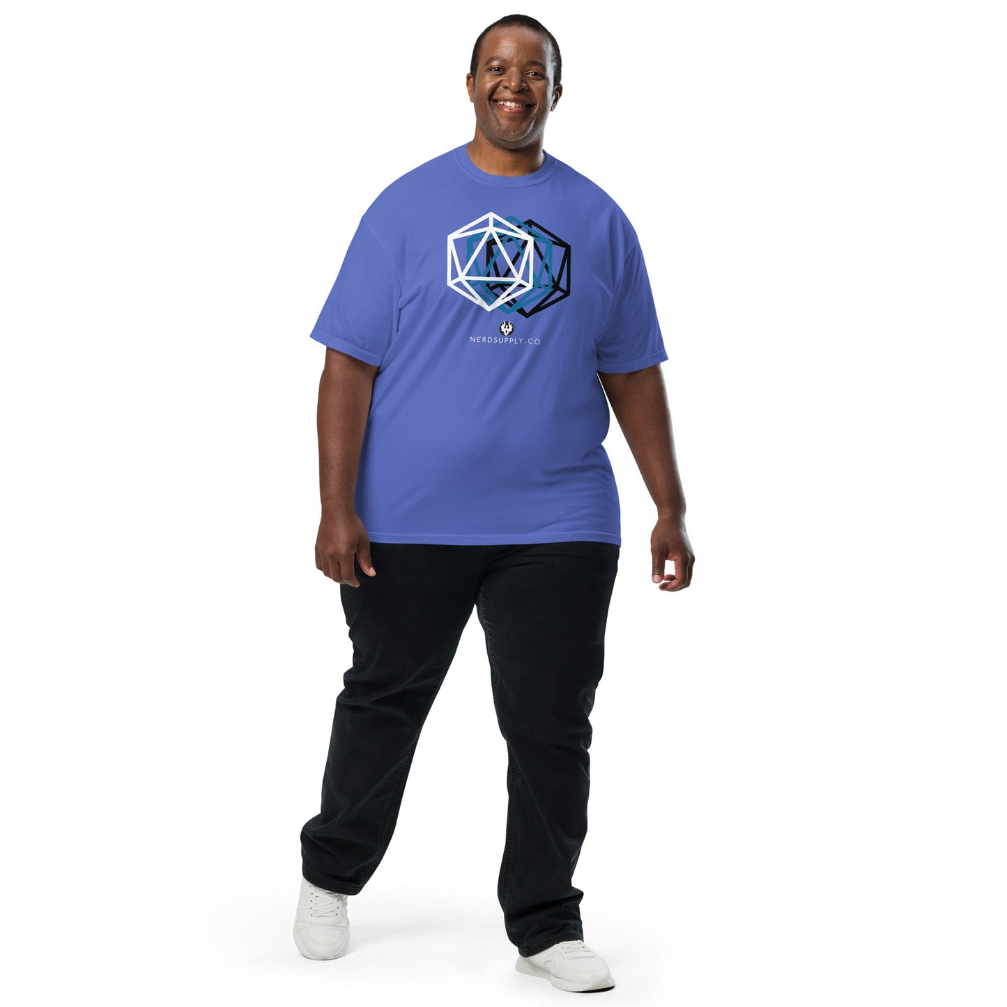 "D20 x 3" Tee - The Nerd Supply Company