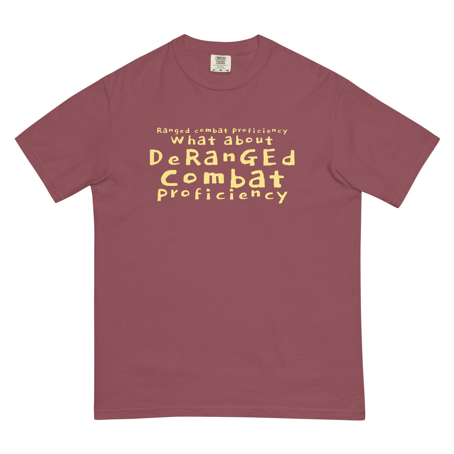 "Deranged Combat" t-shirt - The Nerd Supply Company