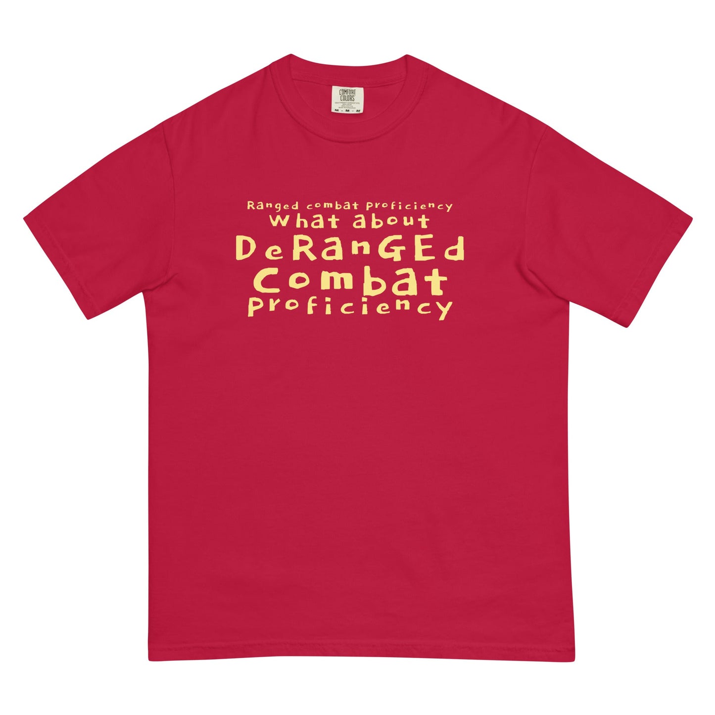 "Deranged Combat" t-shirt - The Nerd Supply Company