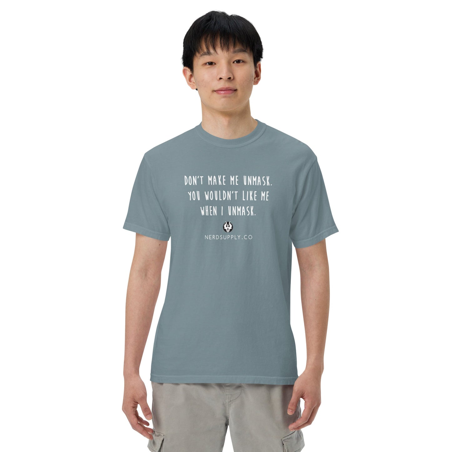 "Don't make me unmask" - t-shirt - The Nerd Supply Company
