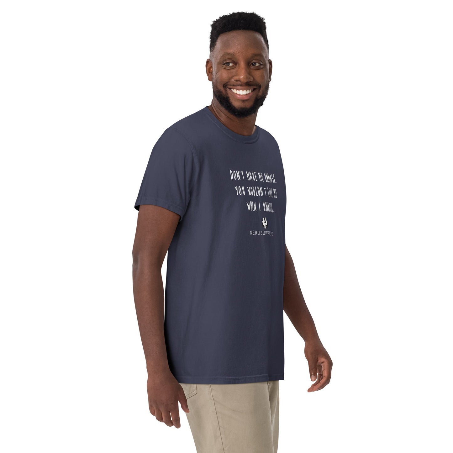 "Don't make me unmask" - t-shirt - The Nerd Supply Company