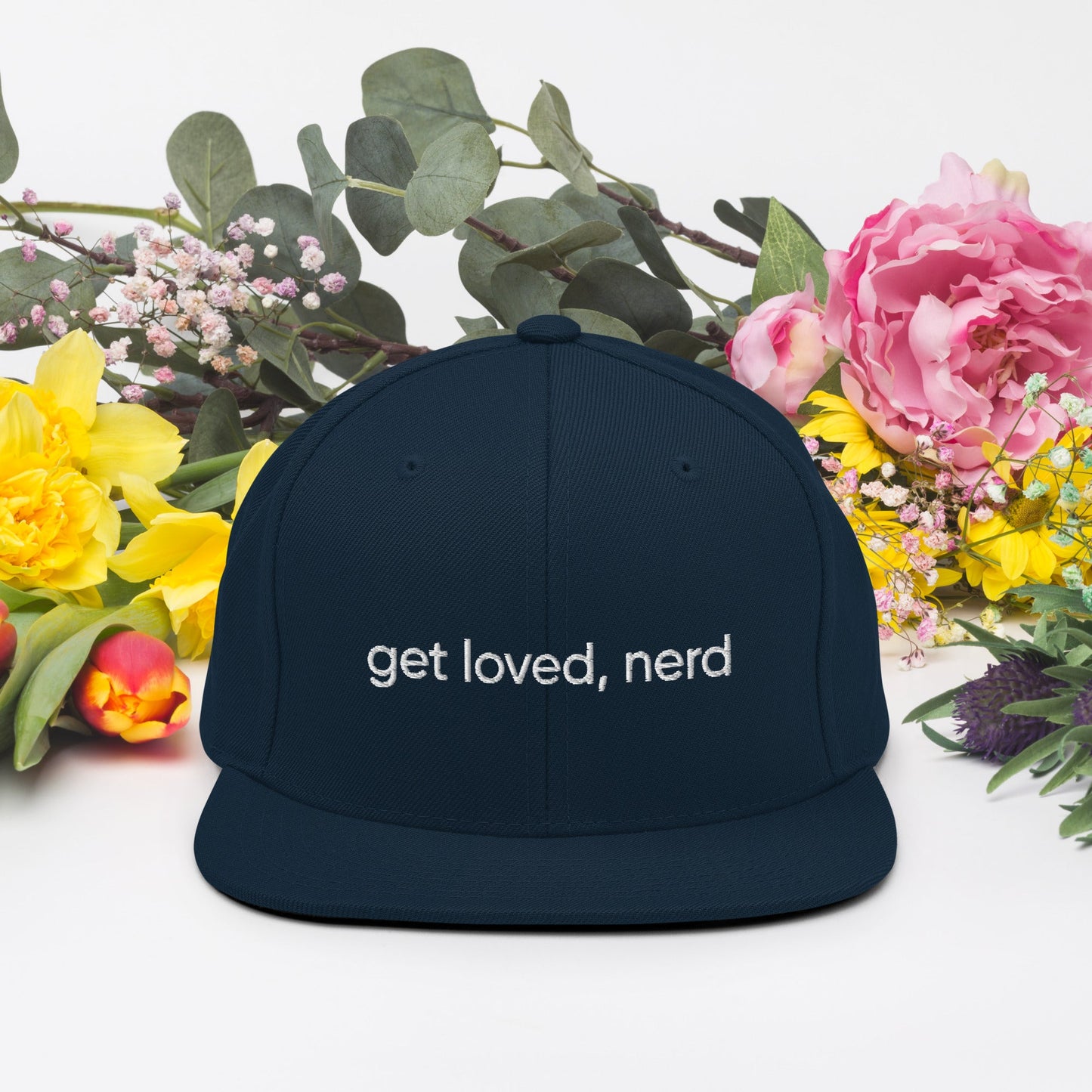 get loved, nerd Snapback - The Nerd Supply Company