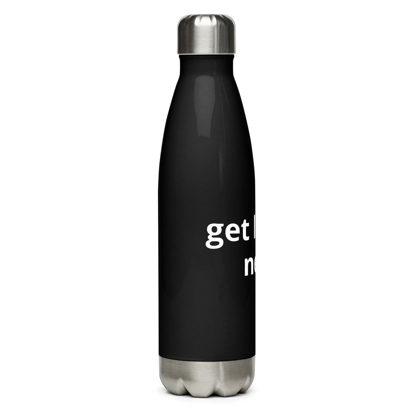 get loved, nerd Stainless steel water bottle - The Nerd Supply Company