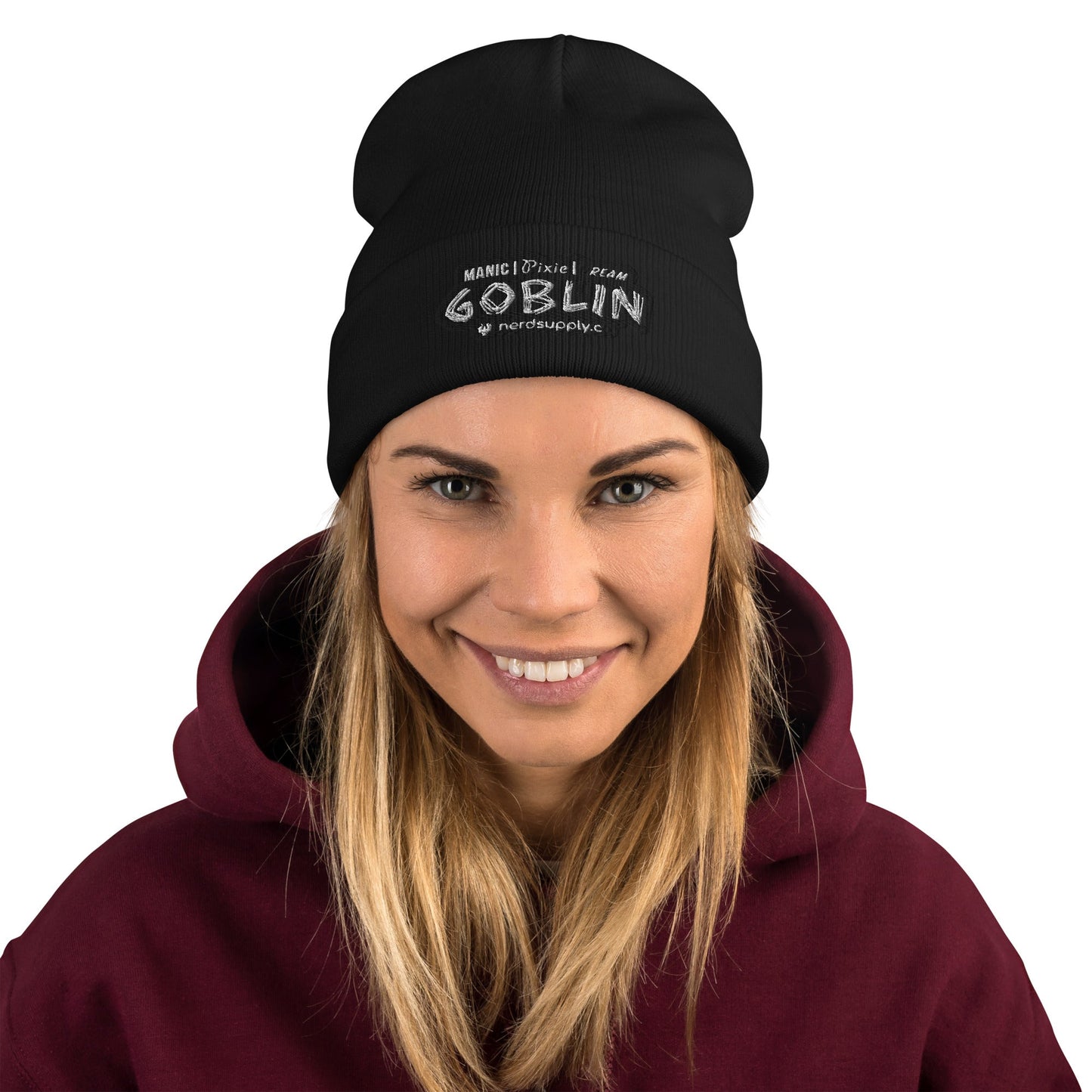 "Manic Pixie Dream Goblin" Beanie - The Nerd Supply Company