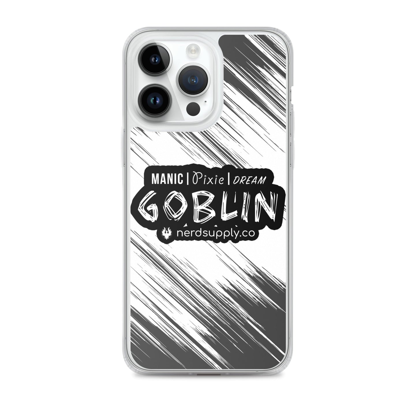 Manic Pixie Dream Goblin Clear Case for iPhone® - The Nerd Supply Company