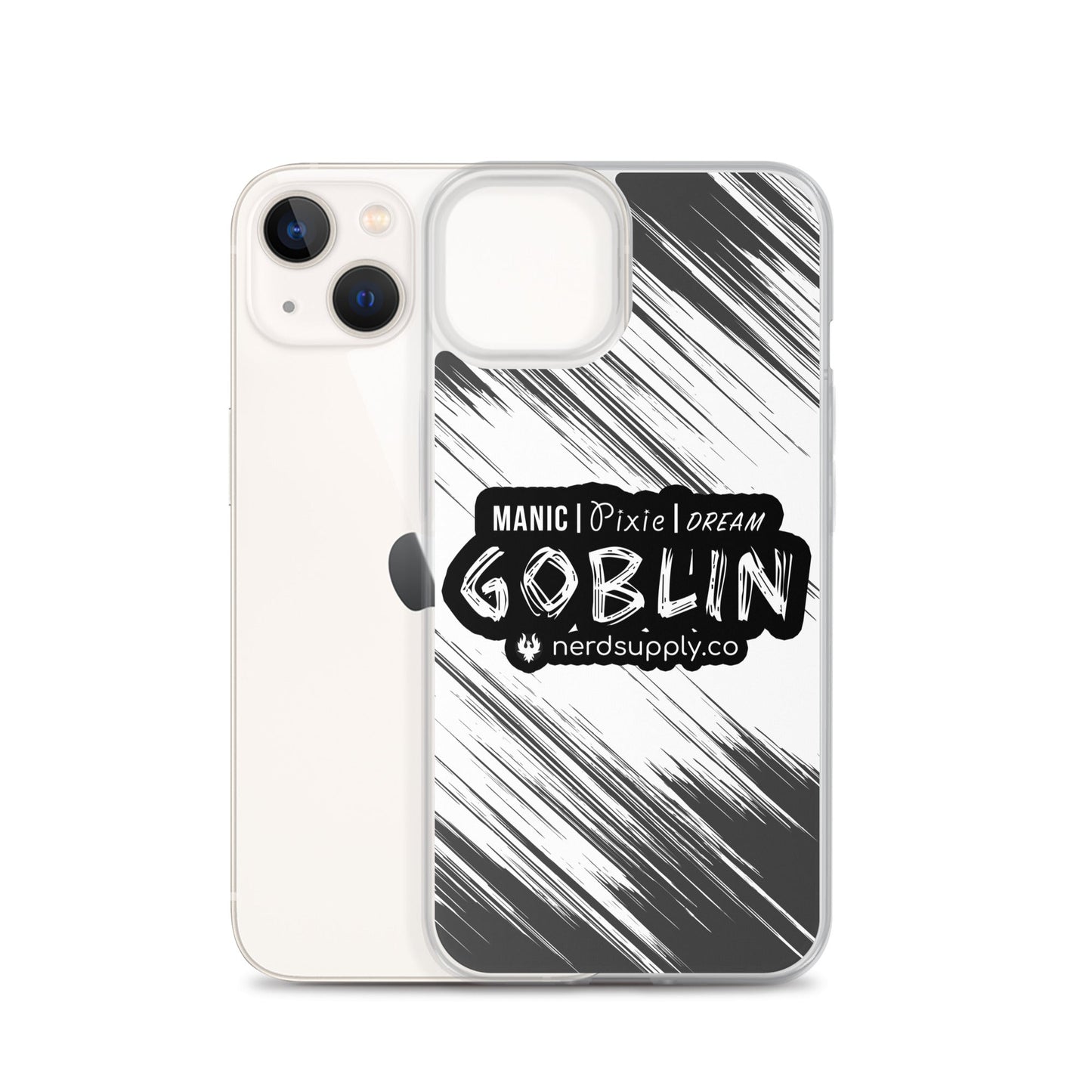 Manic Pixie Dream Goblin Clear Case for iPhone® - The Nerd Supply Company