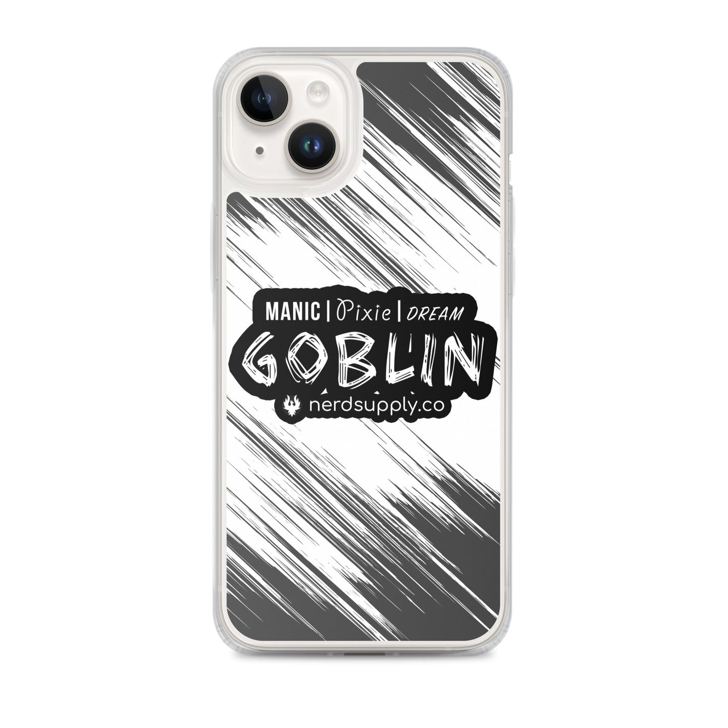 Manic Pixie Dream Goblin Clear Case for iPhone® - The Nerd Supply Company