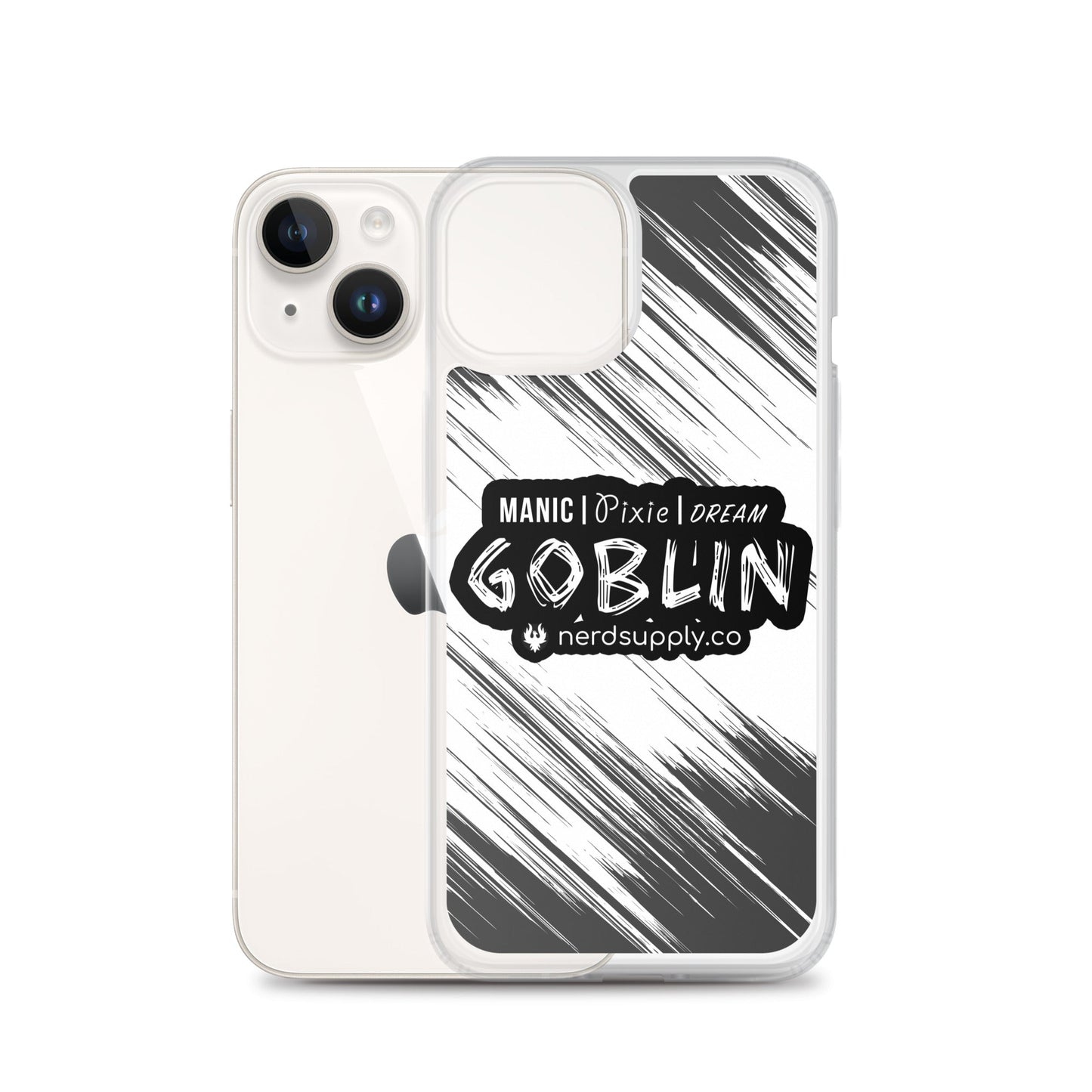 Manic Pixie Dream Goblin Clear Case for iPhone® - The Nerd Supply Company