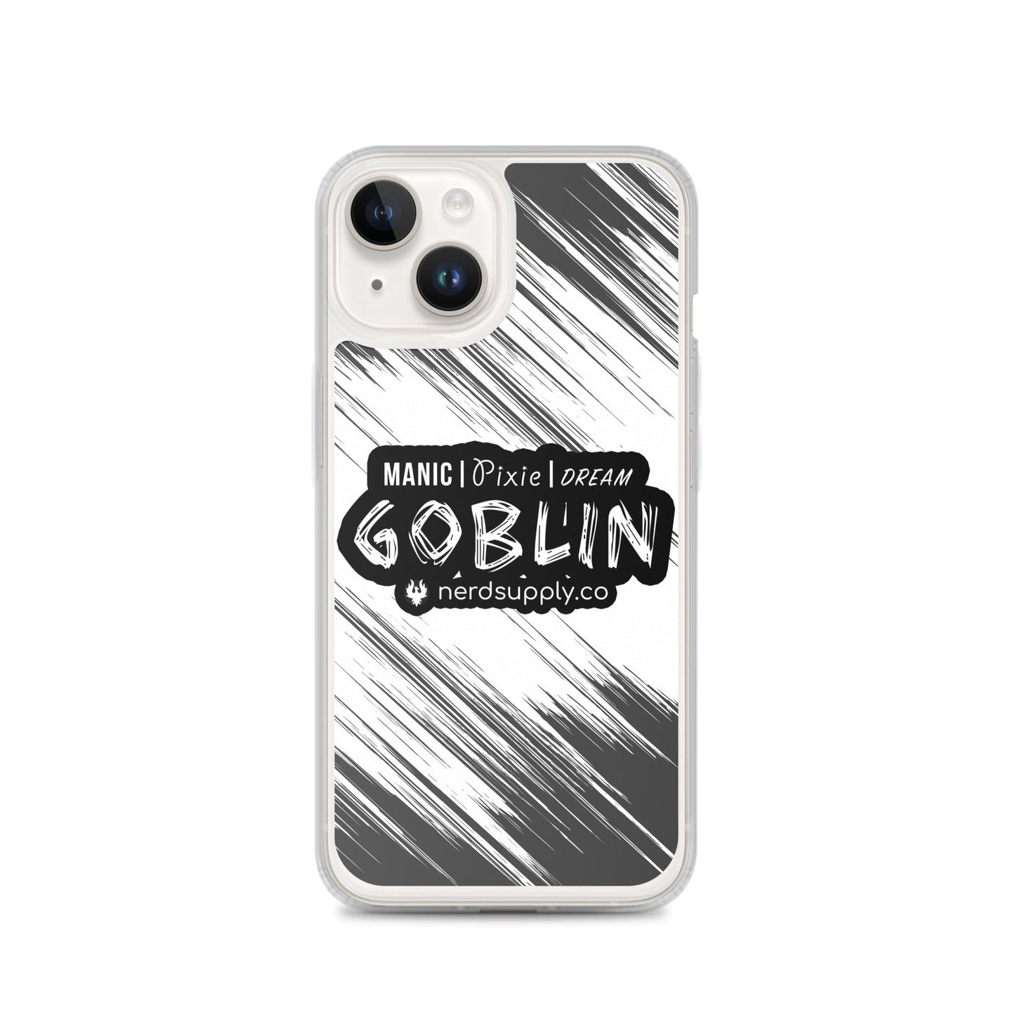 Manic Pixie Dream Goblin Clear Case for iPhone® - The Nerd Supply Company