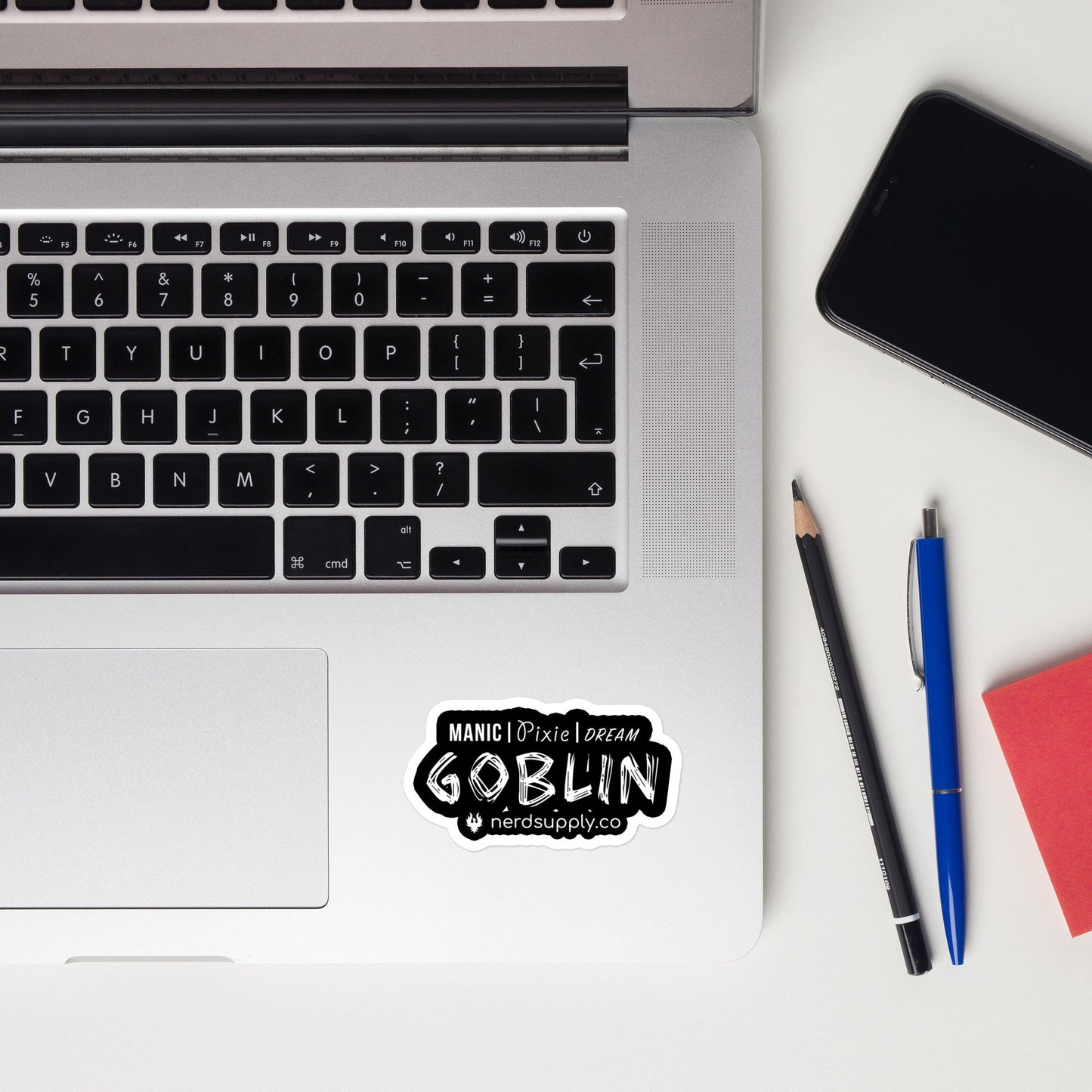 "Manic Pixie Dream Goblin" Sticker - The Nerd Supply Company