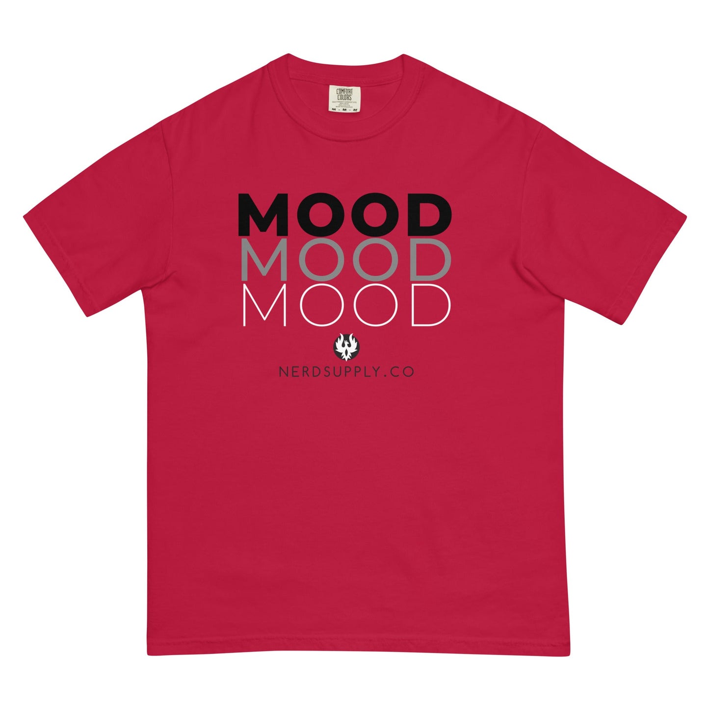 "MOOD" in monochrome t-shirt - The Nerd Supply Company