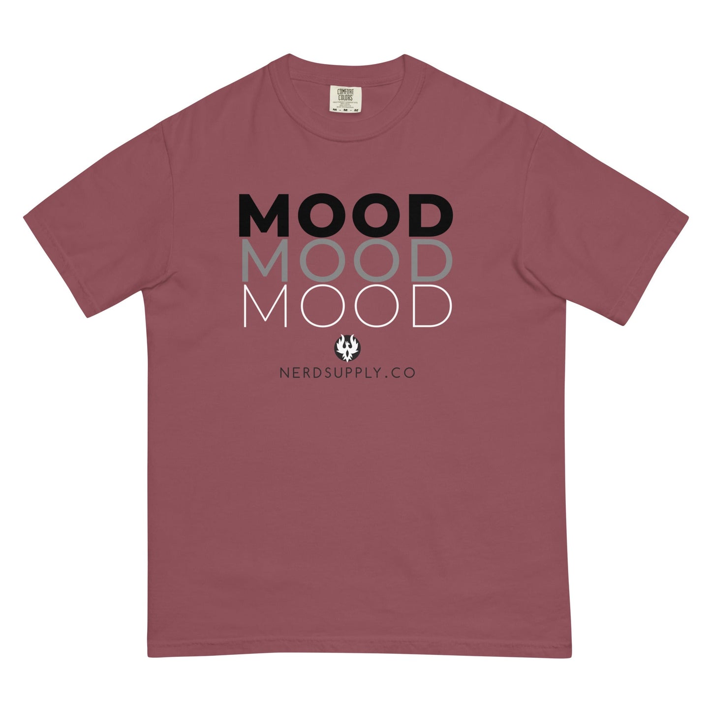 "MOOD" in monochrome t-shirt - The Nerd Supply Company