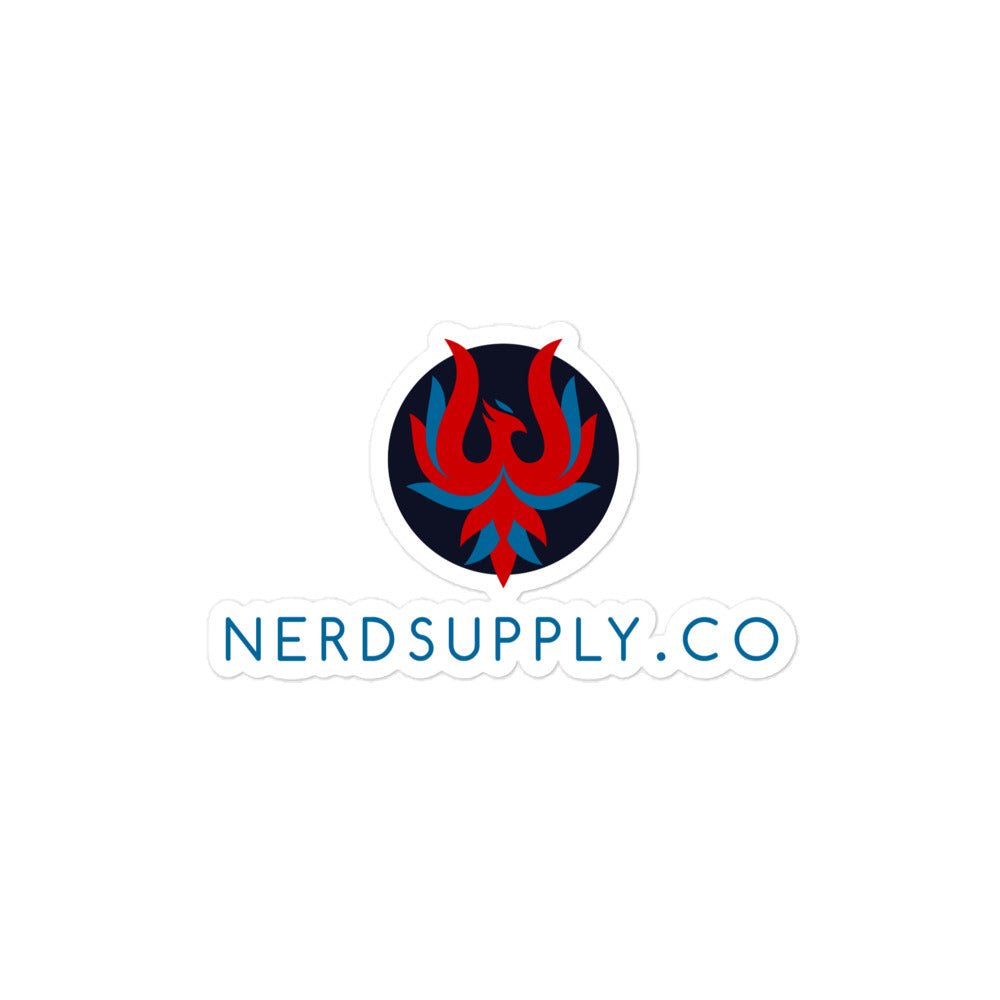 "Nerd Supply Co" Sticker - The Nerd Supply Company