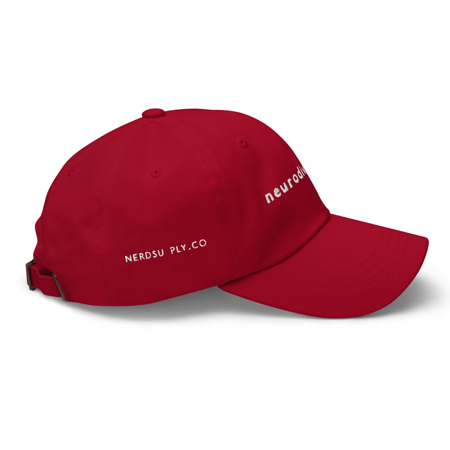 "Neurodivergent" in Dyslexic Font - ballcap - The Nerd Supply Company