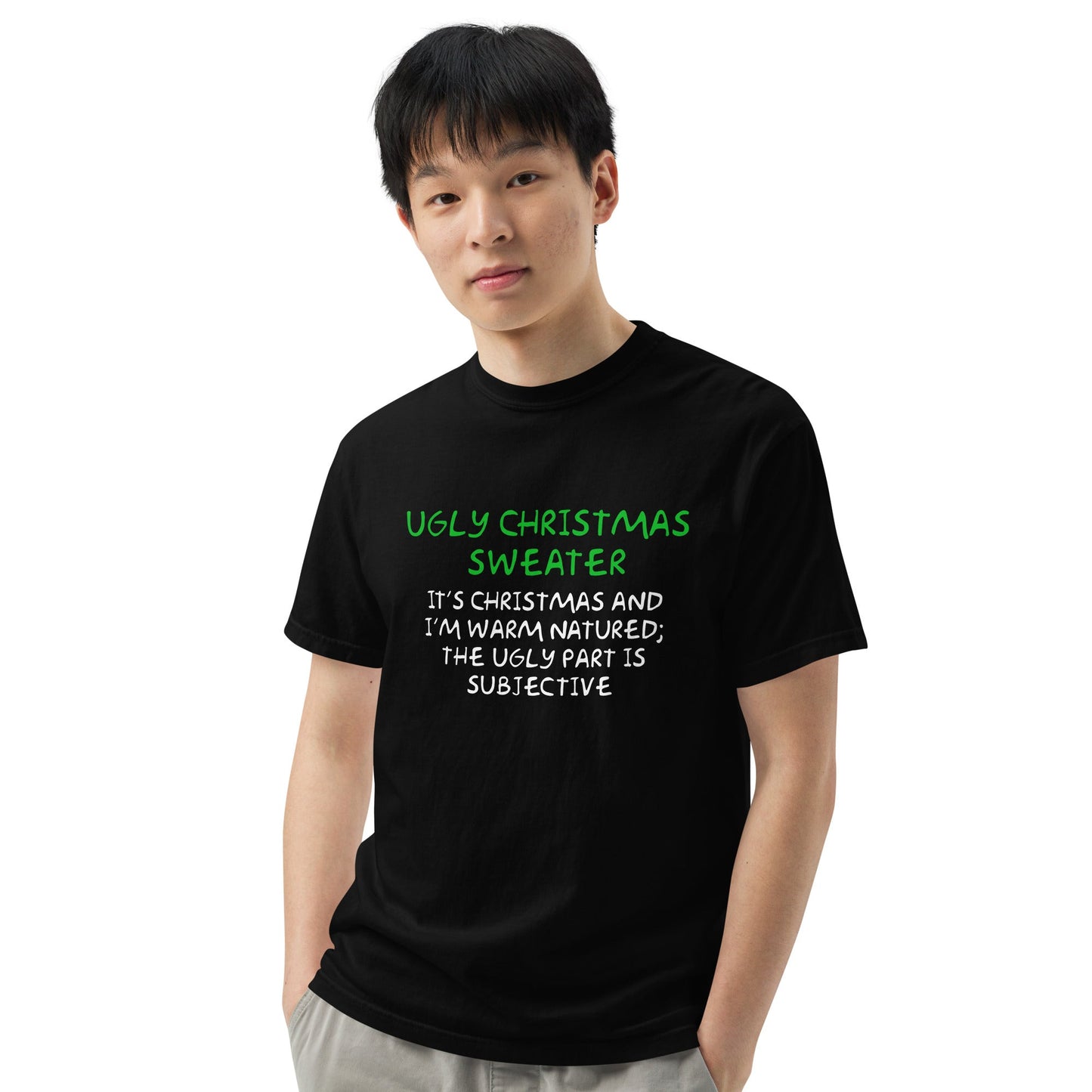 Subjectively Ugly Christmas Sweater T-shirt - The Nerd Supply Company