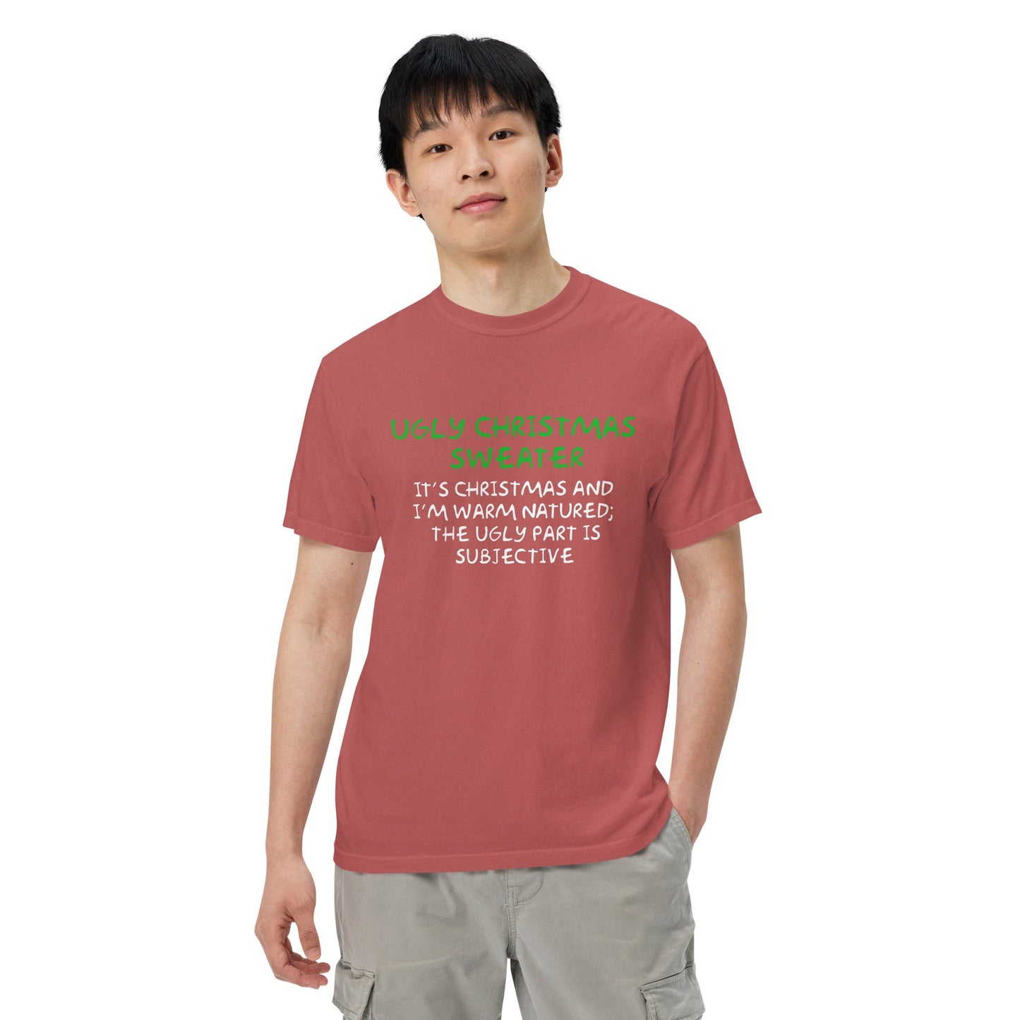 Subjectively Ugly Christmas Sweater T-shirt - The Nerd Supply Company